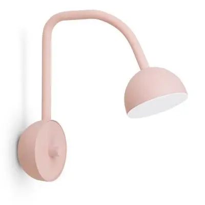 Lampa Ścienna Blush Różowa Northern