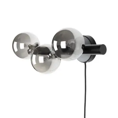 Lampa cienna Monica szko przydymione White Label Living