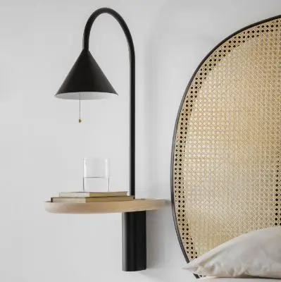 Lampa ścienna Ozz S z półką Miniforms