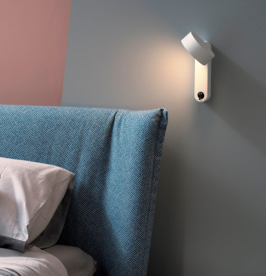 Přepnout nástěnné svítidlo bílé Martinelli Luce