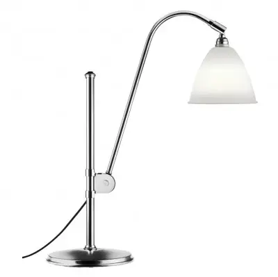 Lampa Stołowa Bestlite Bl1 Stal Chromowana Porcelana Gubi