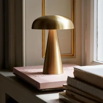 Lampa stołowa Como SC53 mosiężna Andtradition