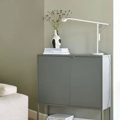 Lampa stołowa Fifty-Fifty Mini jasnoszara Hay