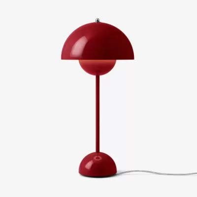 Lampa Stołowa Flowerpot VP3 Vermilion Red Andtradition