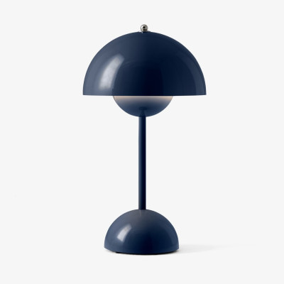 Lampa stołowa Flowerpot VP9 Steel Blue Andtradition