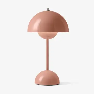 Lampa stołowa Flowerpot VP9 zakurzony róż Andtradition