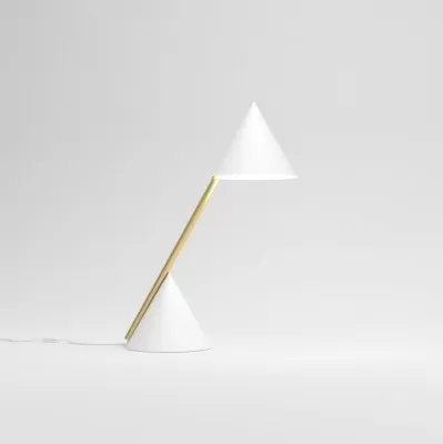 Lampa stołowa Hat Light biała Atelier