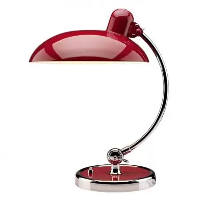 Lampa stołowa Kaiser Idell Luxus czerwona Fritz Hansen