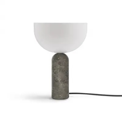 Lampa Stołowa Kizu 35 Cm Szary Marmur New Works