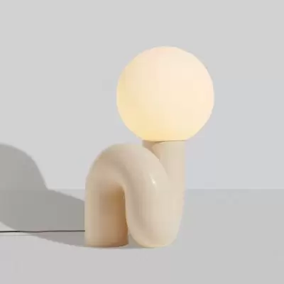 Lampa stołowa Neotenic 51 cm vaniliowa Petite Friture