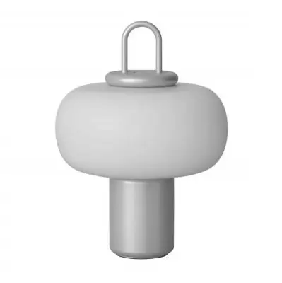 Lampa stołowa Nox srebrna Astep