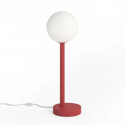Lampa stołowa Off Centre czerwona Atelier Areti