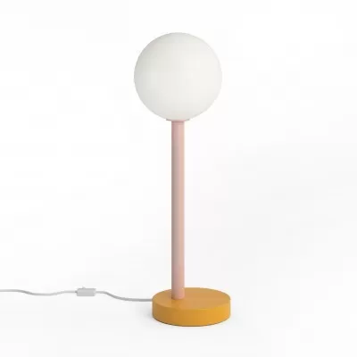 Lampa stołowa Off Centre pomarańczowo-różowa Atelier Areti