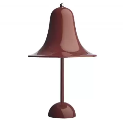 Lampa stołowa Pantop połysk burgundowa Verpan