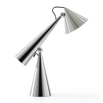 Lampa stołowa Pose Task Light srebrna Tom Dixon