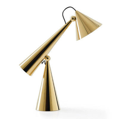 Lampa stołowa Pose Task Light złota Tom Dixon