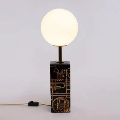 Lampa stołowa Toiletpaper Trumpet Seletti