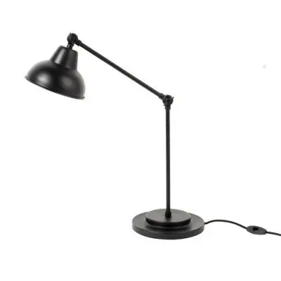Lampa stołowa Xavi czarna White Label Living