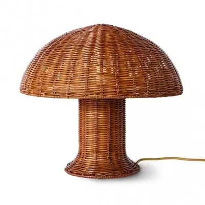 Lampa Stołowa Rattan Naturalny Hkliving