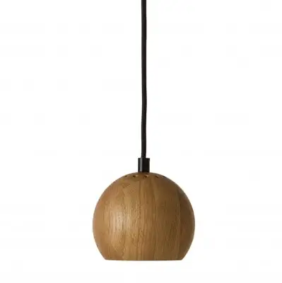 Lampa Wisząca Ball 12 Cm Dąb Frandsen