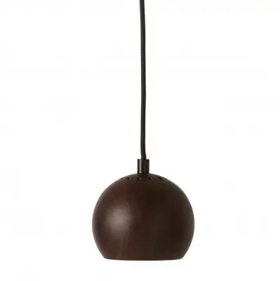 Lampa wiszca Ball 12 cm orzech Frandsen