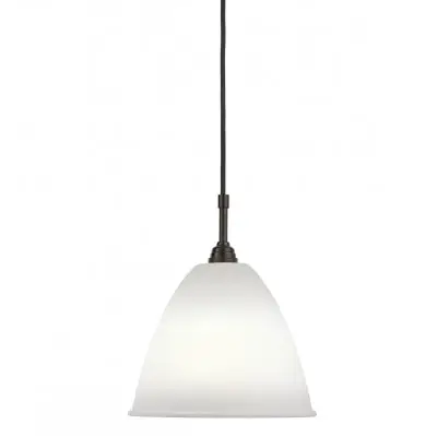 Lampa Wisząca Bestlite Bl9 21 Cm Czarny Mosiądz Porcelana Gubi