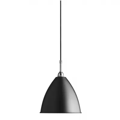 Lampa Wisząca Bestlite Bl9 21 Cm Stal Chromowana Czarna Matowa Gubi