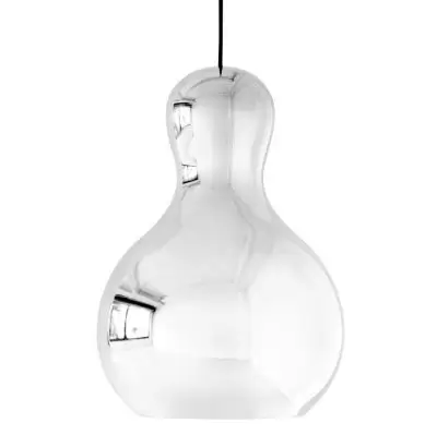 Lampa Wisząca Calabash 22,4 Cm Srebrna Fritz Hansen