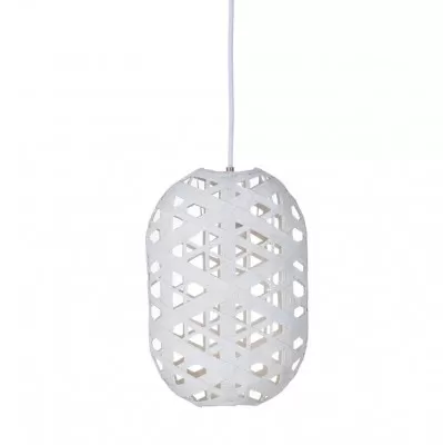 Lampa wiszca Capsule 24,5 cm biaa Forestier