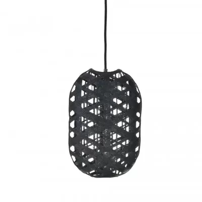 Lampa wiszca Capsule 24,5 cm czarna Forestier