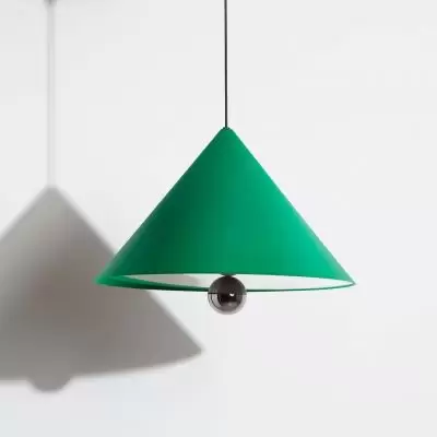 Lampa Wisząca Cherry L Zielona Petite Friture