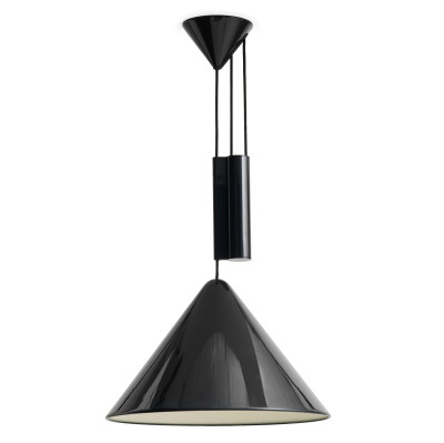 Lampa wisząca Compass regulowana czarna HAY
