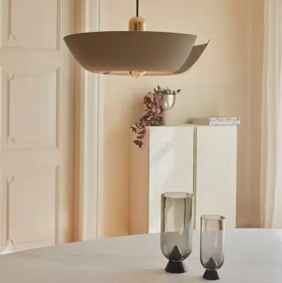 Lampa wisząca Cycnus 30 cm taupe AYTM