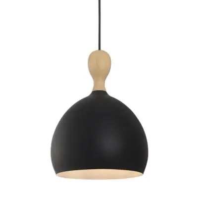 Lampa wisząca Dueodde 24 cm czarna Halo Design