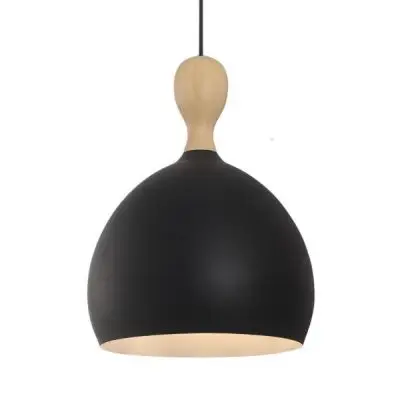 Lampa wisząca Dueodde 30 cm czarna Halo Design