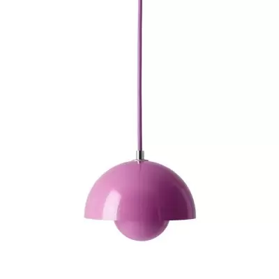 Lampa Wisząca Flowerpot Vp10 Różowa Andtradition