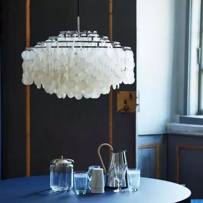 Lampa wisząca Fun 10DM stal chromowana Verpan