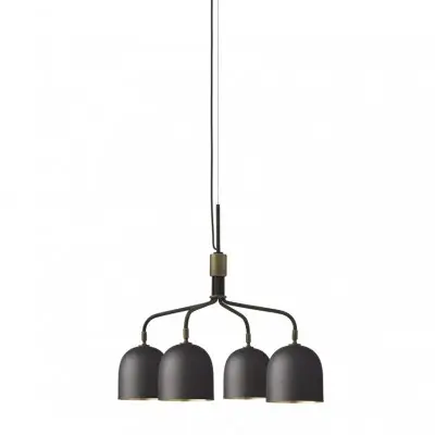 Lampa Wisząca Howard 4-Ramienna Gunmetal Gubi