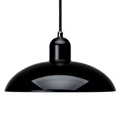 Lampa Wisząca Kaiser Idell 28.5 Cm Czarna Połysk Fritz Hansen