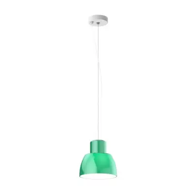 Lampa wiszca Lorosae 20 cm zielona Nemo