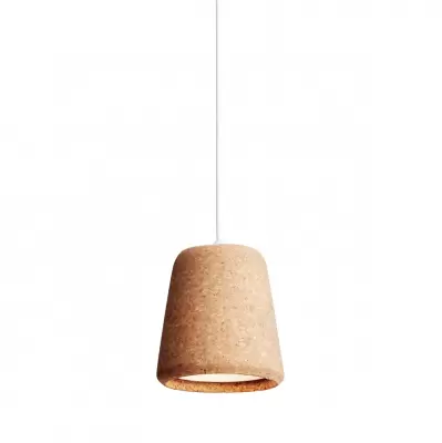 Lampa wisząca Material naturalny korek New Works