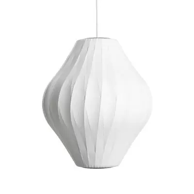 Lampa Wisząca Nelson Pear Crisscross Bubble 43 Cm Hay