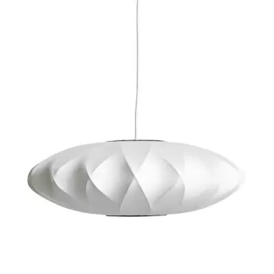 Lampa wisząca Nelson Saucer Crisscross Bubble 44,5 cm Hay