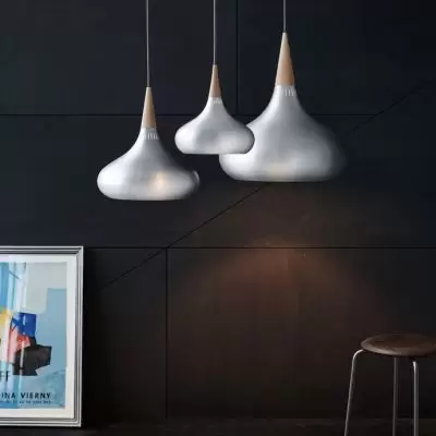 Lampa wisząca Orient 22,5 cm aluminium Fritz Hansen