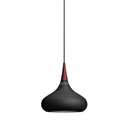Lampa wisząca Orient 34 cm czarna Fritz Hansen