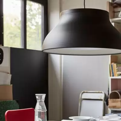 Lampa wisząca PC duża czarna Hay