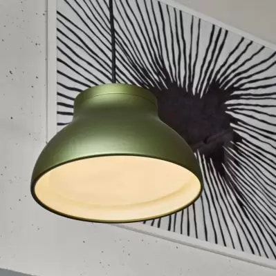 Lampa wisząca PC mała szmaragdowa zieleń Hay