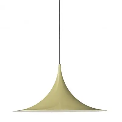 Lampa wisząca Semi 47 cm pomarańczowa połysk Gubi