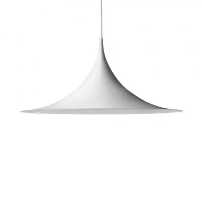 Lampa wisząca Semi 60 cm biała matowa Gubi