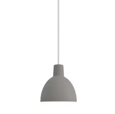 Lampa wisząca Toldbod 12 cm jasnoszara Louis Poulsen